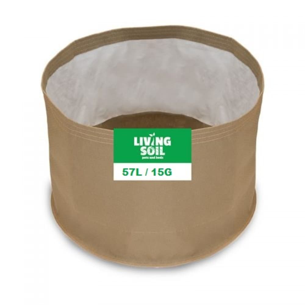 Nutrifield Living Soil Pots by Grassroots 15G/57L Made in USA