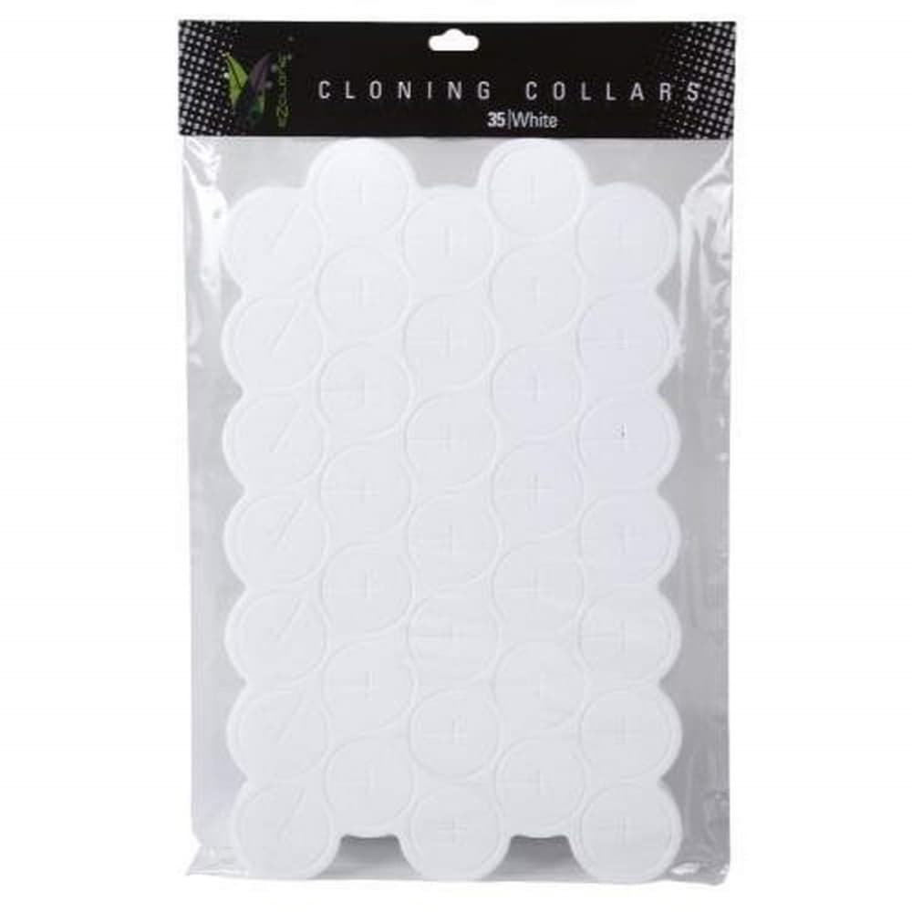 EzClone White Cloning Collars 35pk