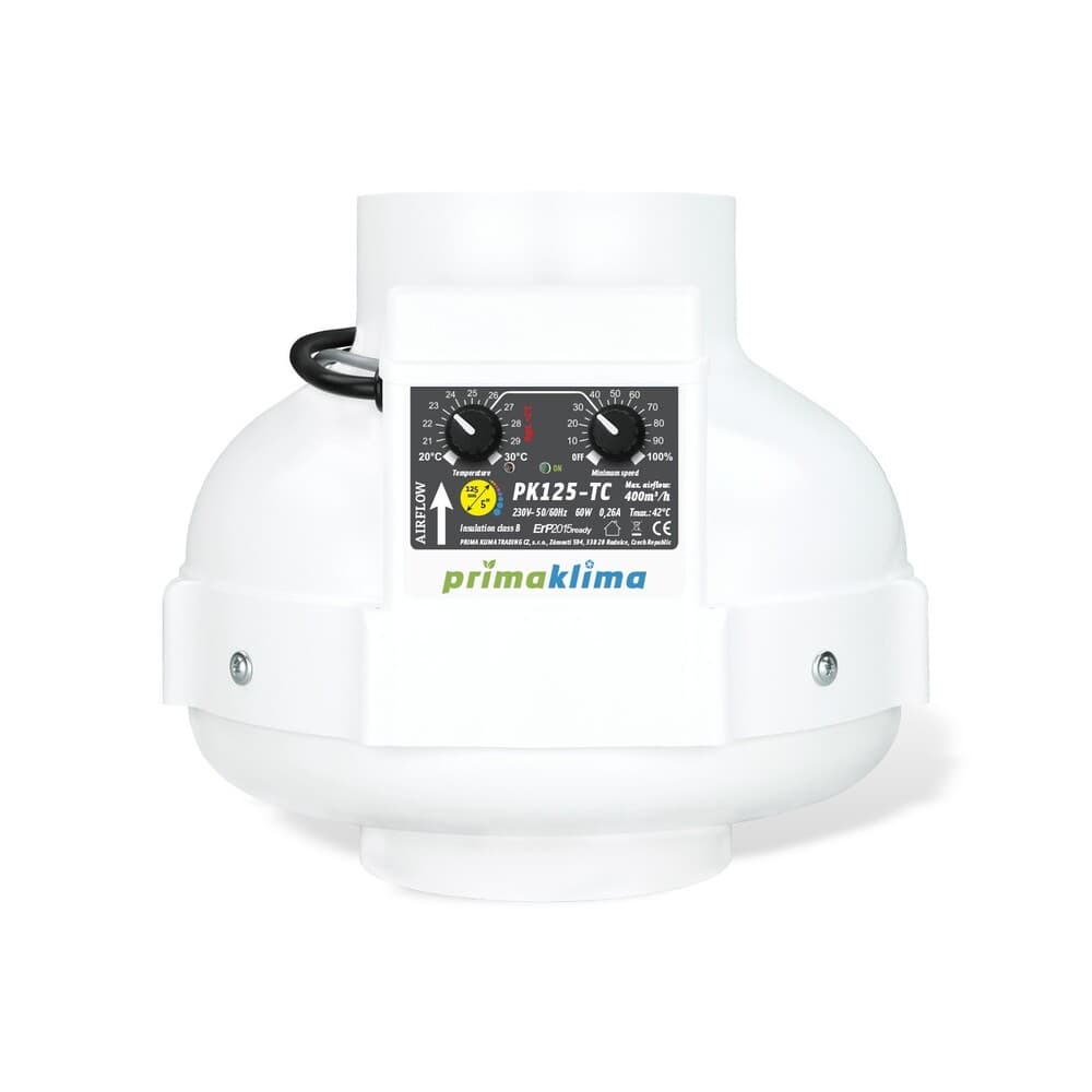 Prima Klima Pk125-TC 125mm Temperature controlled