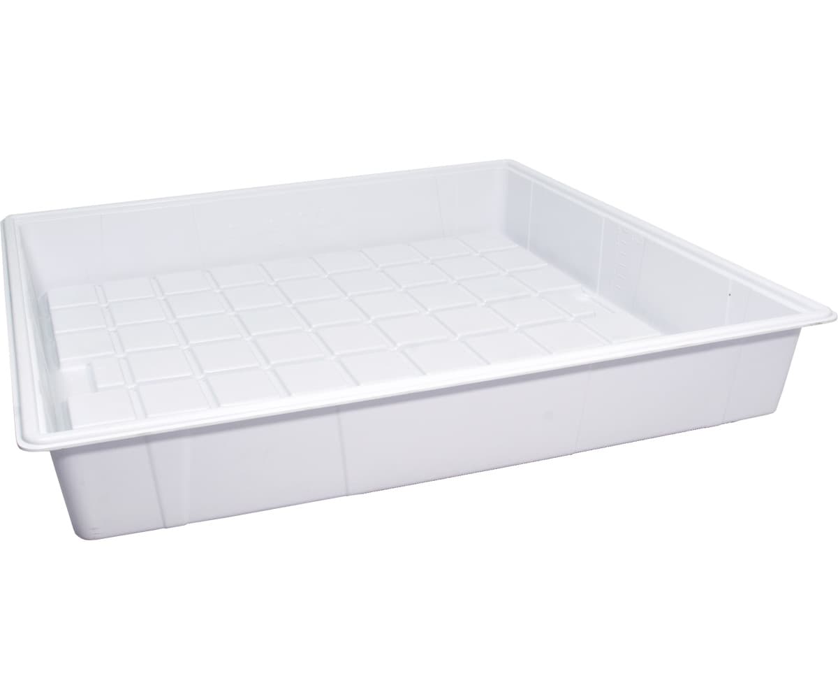 Active Aqua Flood & Drain Tray White 4 x 4 / 122 x 122cm