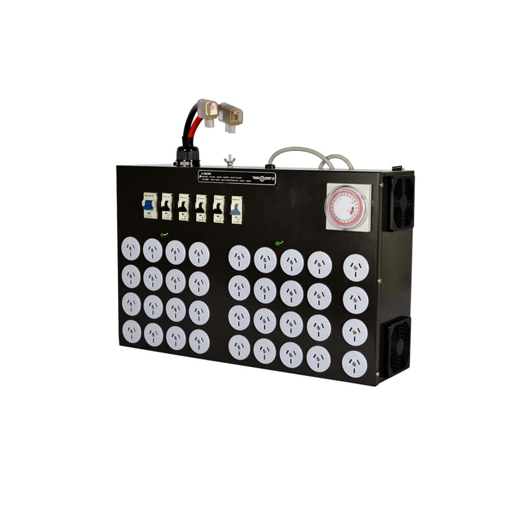 Hortitek LMU Light Management Unit 32 16ON/16OFF 4 Live 100A 1PH TD