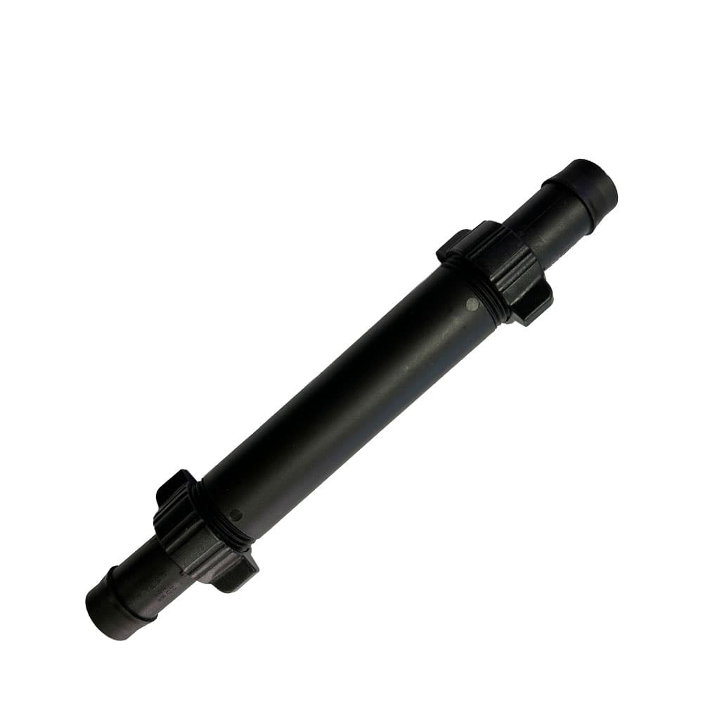 25mm Inline Filter Black Barbed
