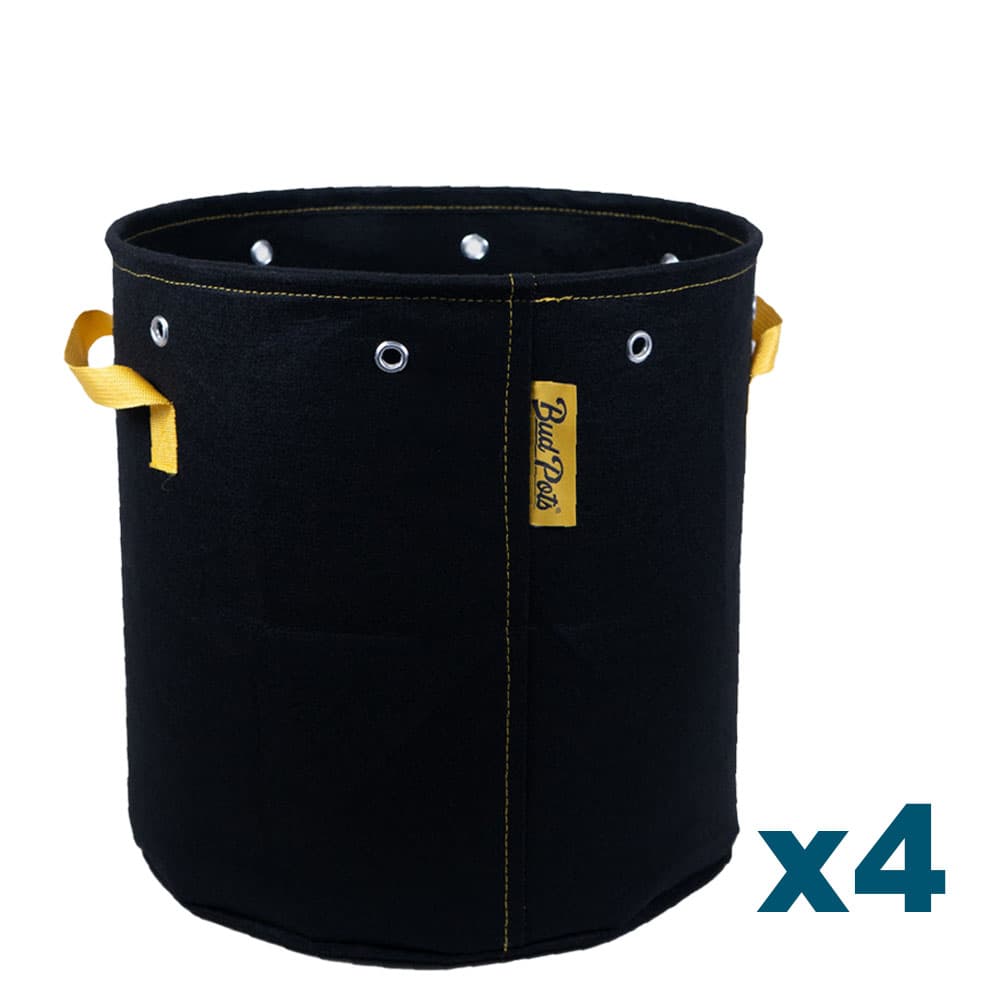 BudTrainer Fabric Budpots 10gal 38L (4 Pack)