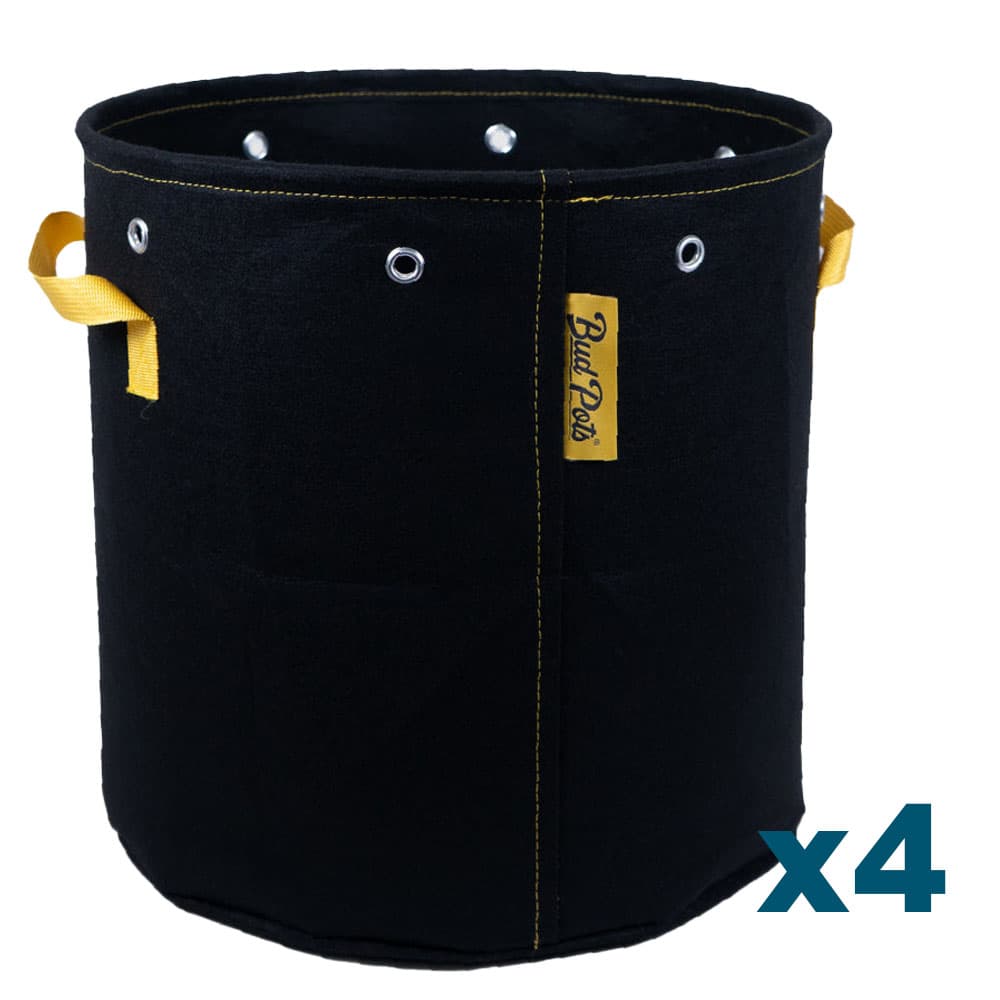 BudTrainer Fabric Budpots 25gal 95L (4 Pack)