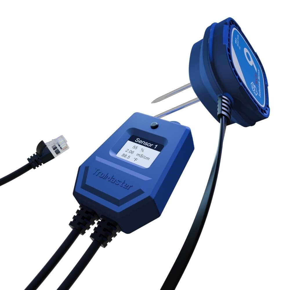 TrolMaster Substrate Sensor Set (VWC, EC & Temp) WCS-9