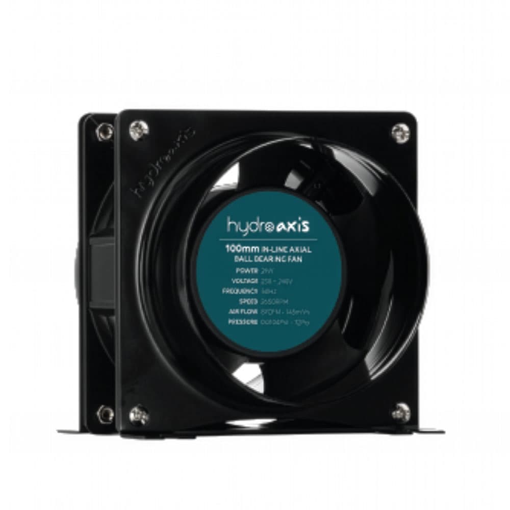 Hydro Axis In Line Axial Ball Bearing Fan 100mm -4 Inch