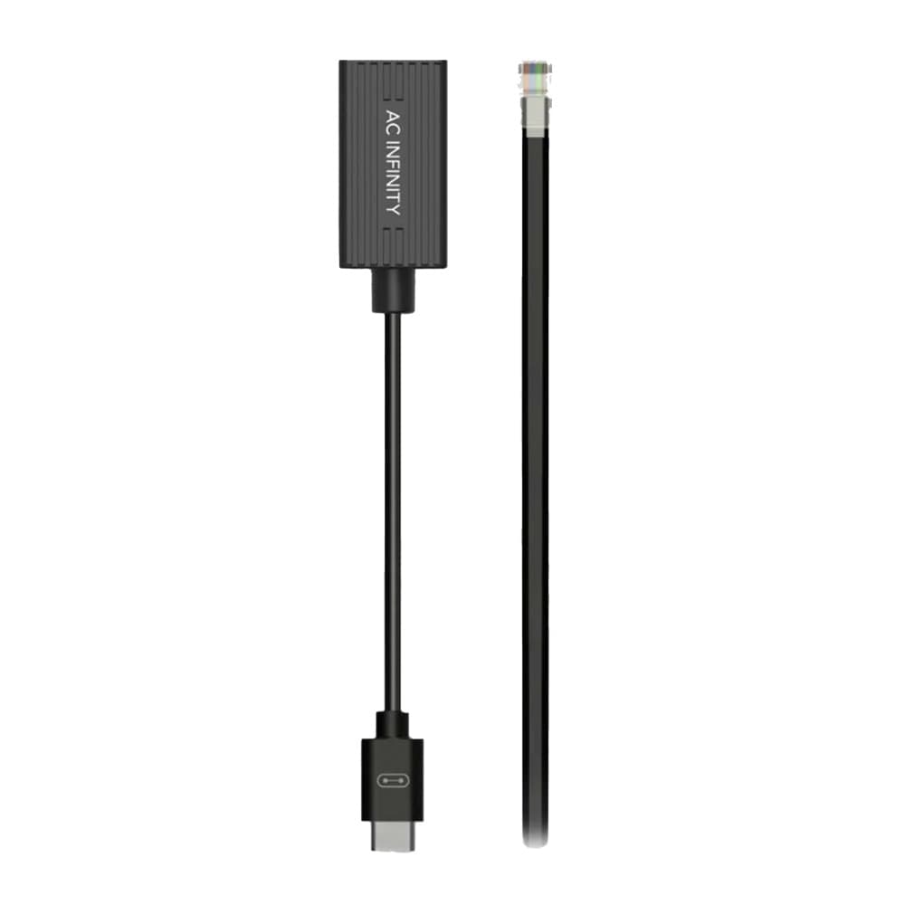 AC Infinity UIS Lighting Adapter Type A, For RJ11/12 Connector Lights With PWM or 0-10V Dimmers