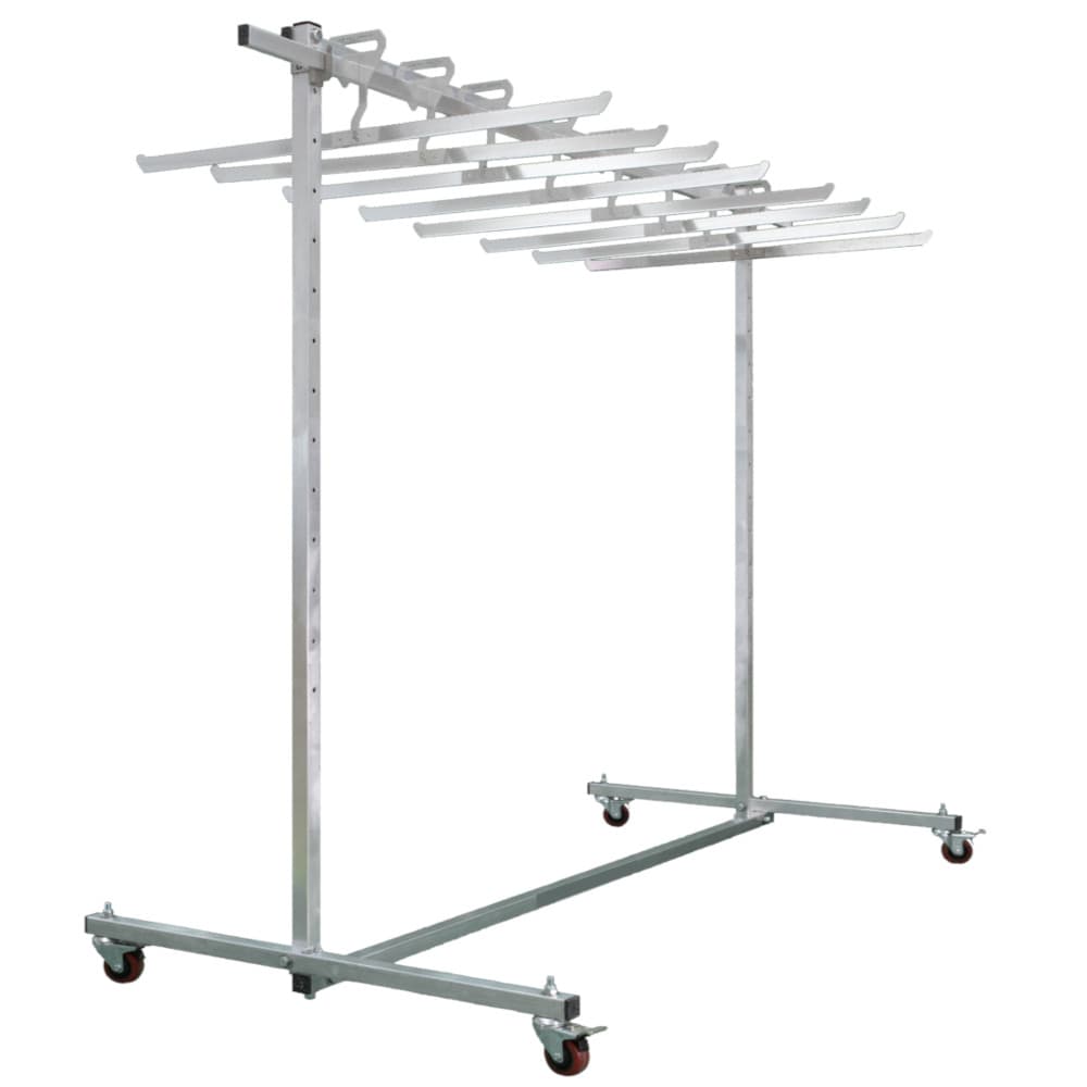 Drying Cart On Wheels