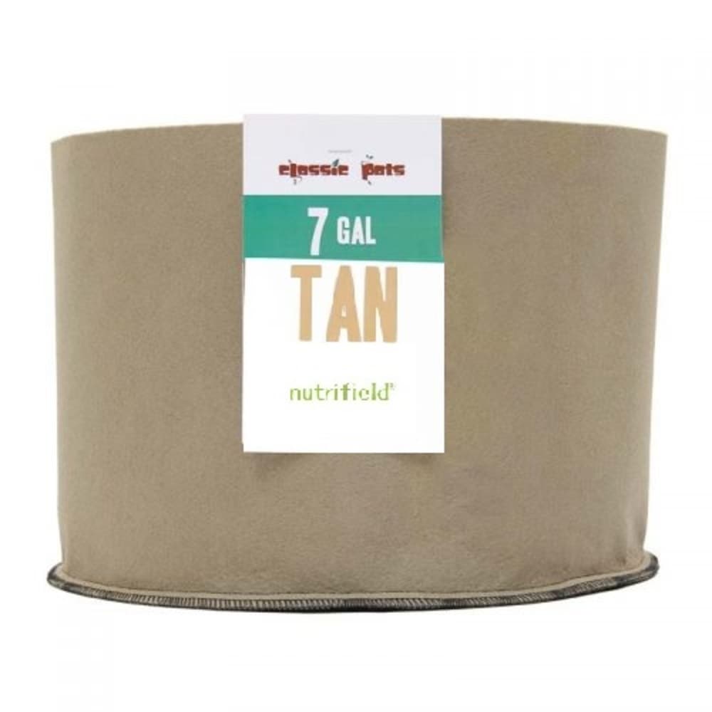 Nutrifield Fabric Pots by Grassroots 7G/27L Made in USA