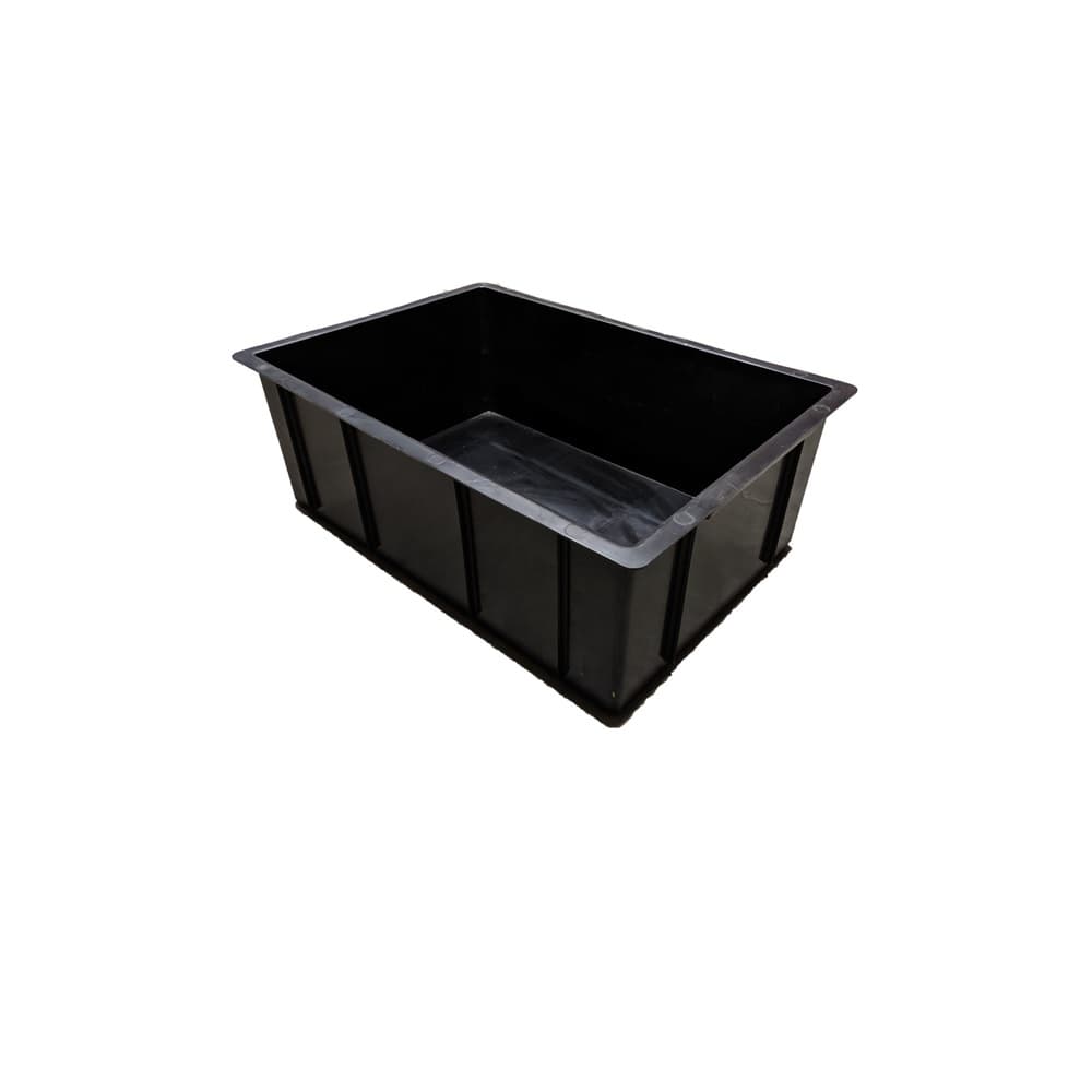 Crop Box Tub 45L Black Solid Base