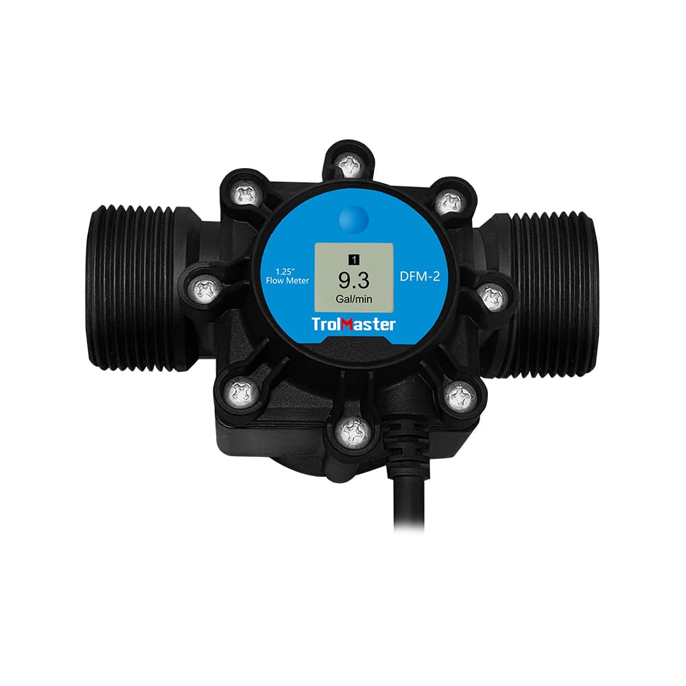 Aqua-X 1.25" TrolMaster Aqua-X Digital Flow Meter DFM-2