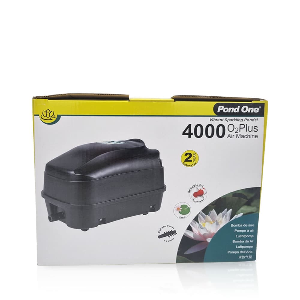 Pond One O2plus 4000 Air Pump 10 Outlet