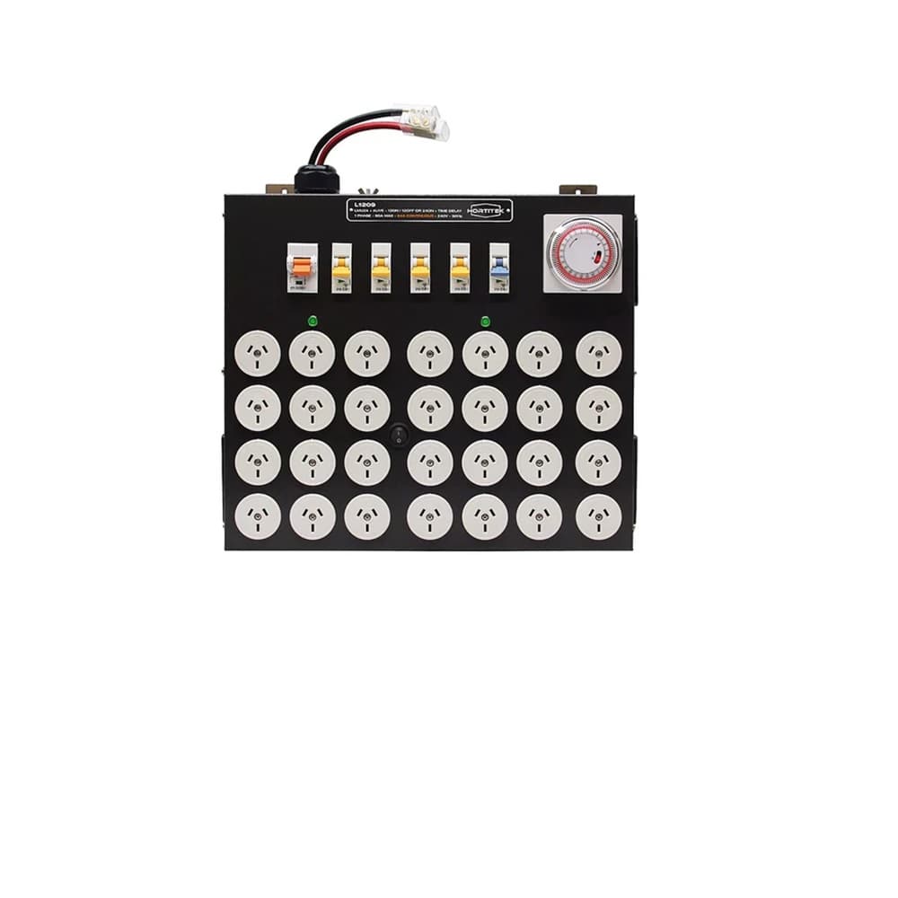 Hortitek LMU Light Management Unit 24 12ON/12OFF Or 24ON 4 Live 1PH TD