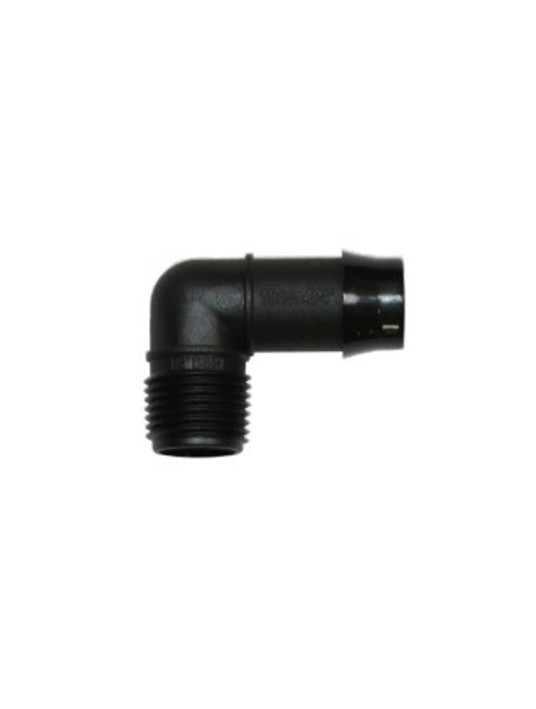 Potami 19mm Barbed Elbow 1/2 inch BSPT