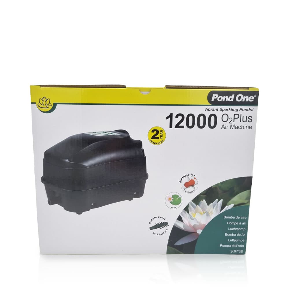 Pond One O2plus 12000 Air Pump 10 Outlet