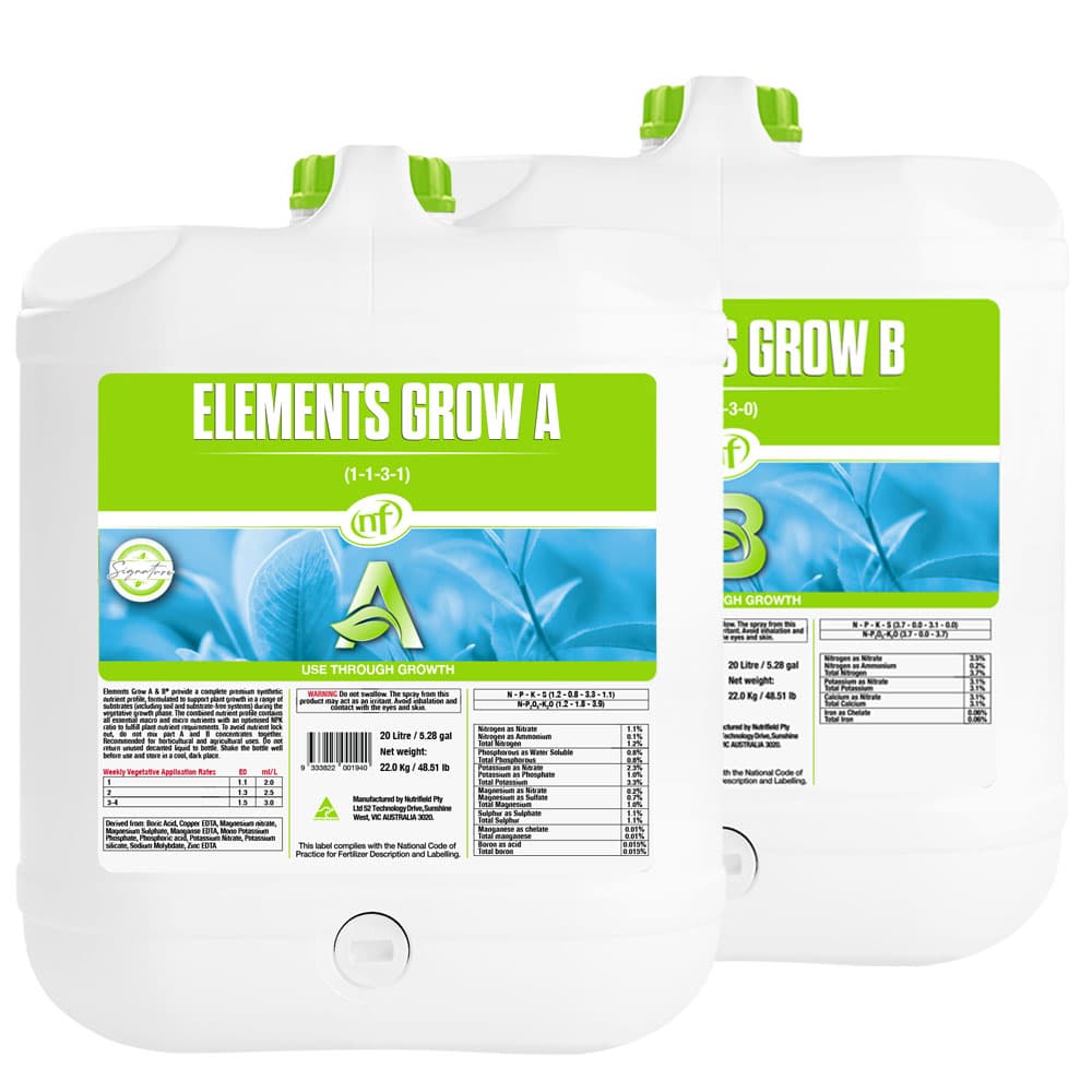 Nutrifield Elements Grow A&B 20L