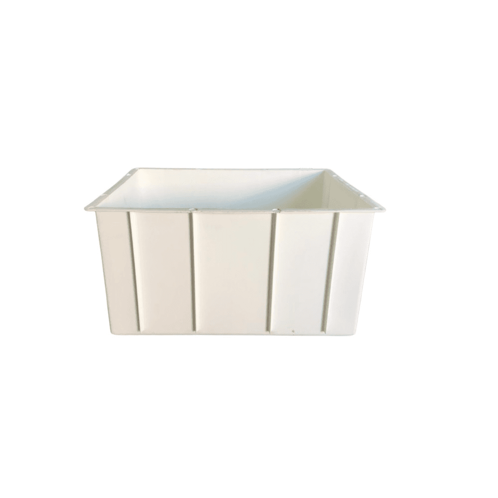 Crop Box Tub 65L White Solid Base