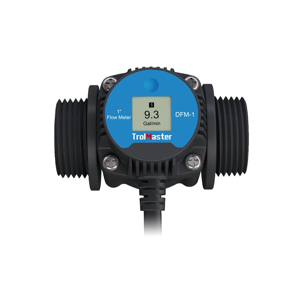 Aqua-X 1" TrolMaster Aqua-X Digital Flow Meter DFM-1
