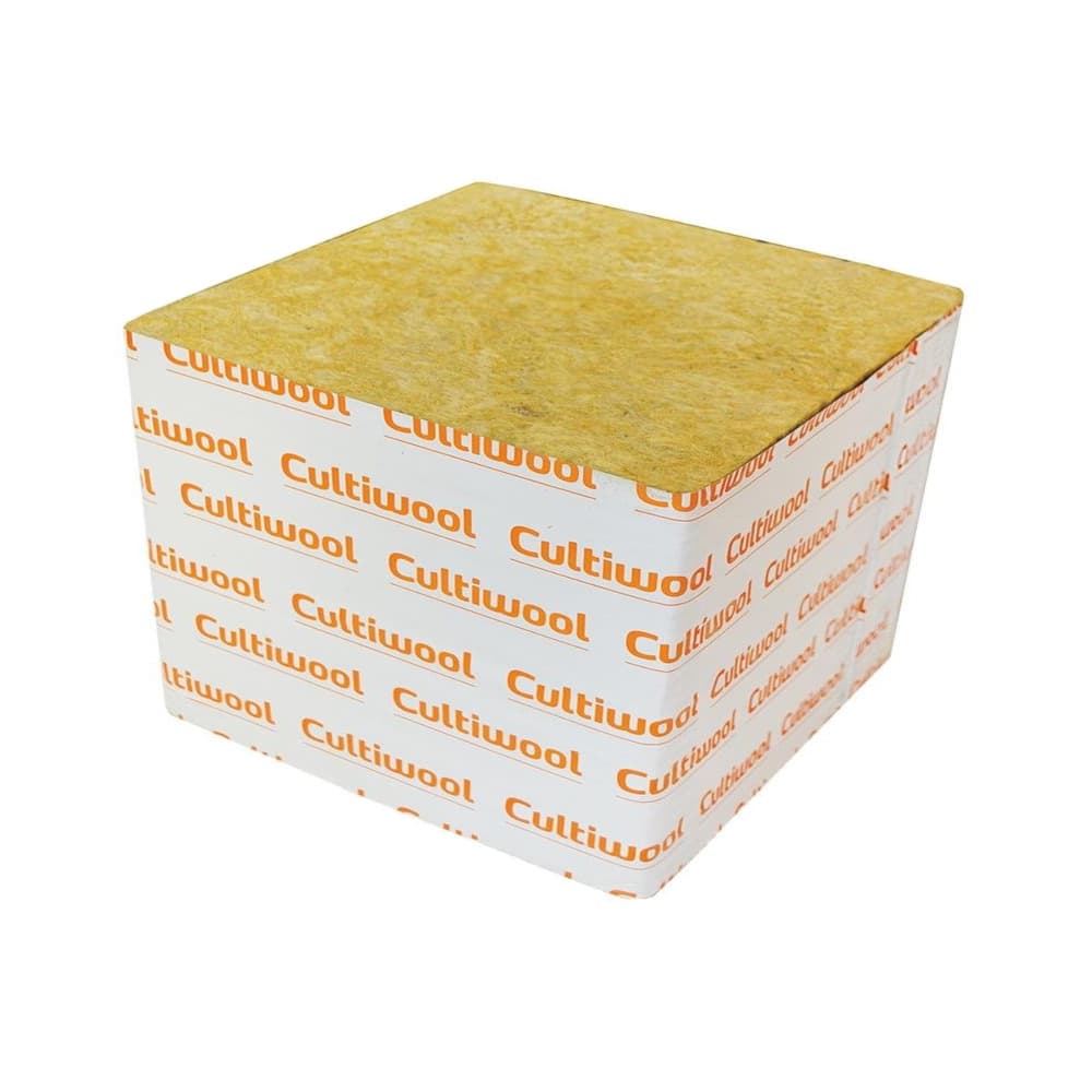 Cultiwool Stonewool 150mm x 150mm Stonewool Cube (No Hole)