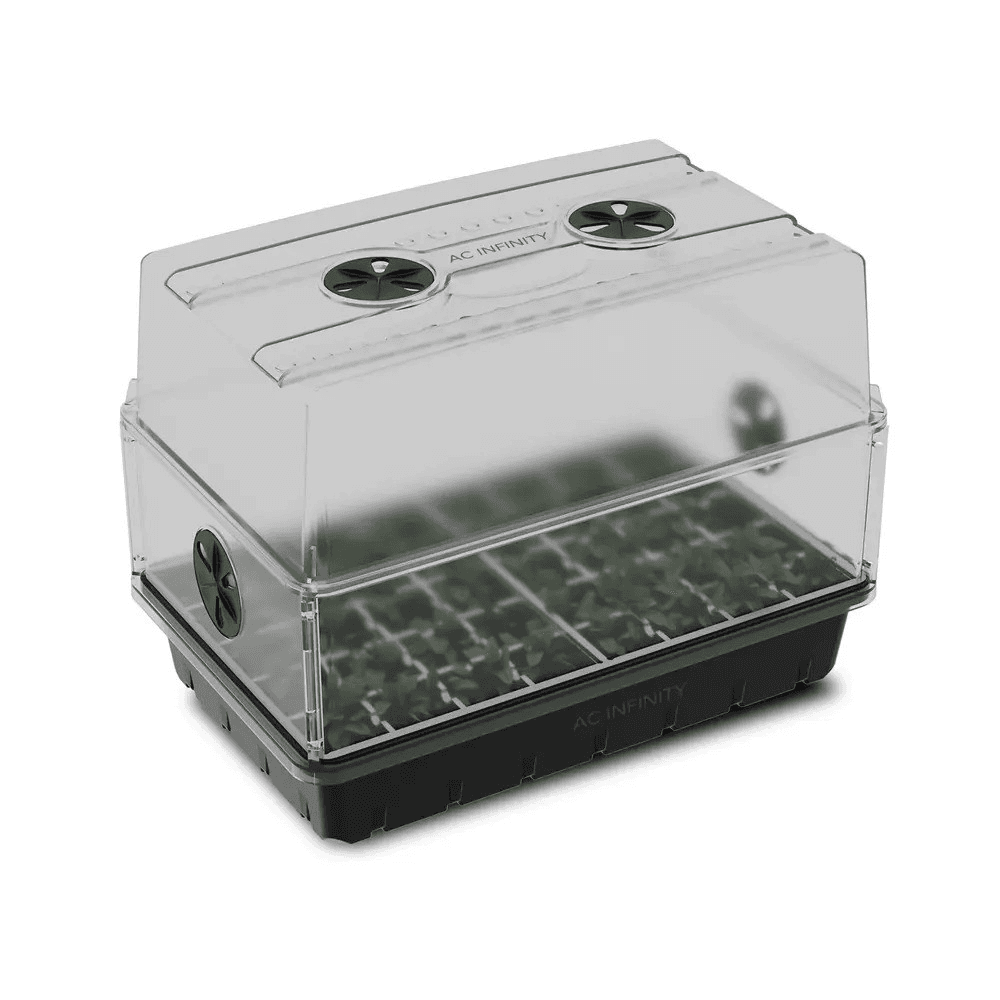 Ac Infinity Humidity Dome, Propagation Kit With Height Extension Incl, 5X8 Cell Tray