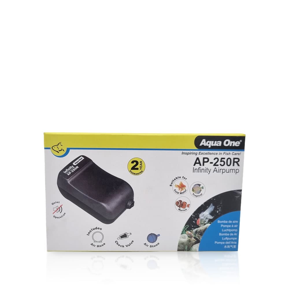 Aqua One AP250 Air Pump 1 Outlet 200L/HR