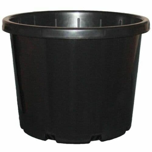 Pot Slimline Black 330mm - 18L